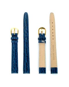 12 mm sinine nahast kellarihm L203 XL