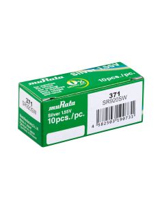 Hõbeoksiid kellapatareid SR920SW 371 Murata