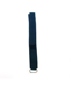 18 mm tumesinine takjakinnitusega tekstiilkellarihm