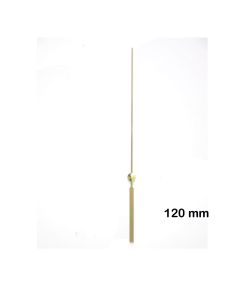 Kuldne metallist sekundiosuti 120 mm 139G