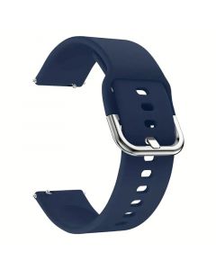 18 mm tumesinine silikoonkellarihm 