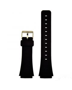 20 mm hõbedase pandlaga silikoonkellarihm 551