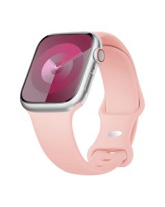 Apple nutikella heleroosa plastrihm 38-40-41 mm S-M