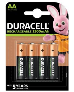 Laetav aku AA 2500 mAh 4BP Duracell