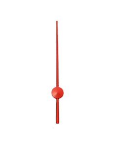 Punane plastistist sekundiosuti 60 mm