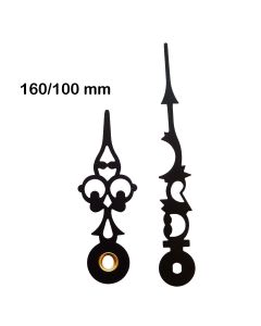 Mustad antiikseierid 160/100 mm