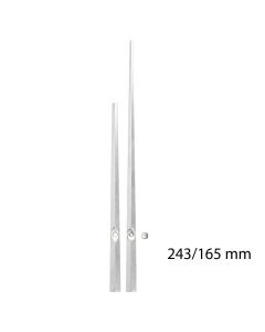 Hõbedased metallosutid 243/165 mmm Shifuku mehhanismile N142