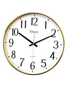 Suur sujuva sekundiseieriga seinakell