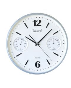 Termomeetri ja hügromeetriga seinakell Q1614